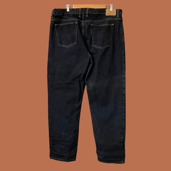 Member’s Mark Men’s Dark Wash Cotton Straight Jeans Size 40/32 - Picture 2 of 3